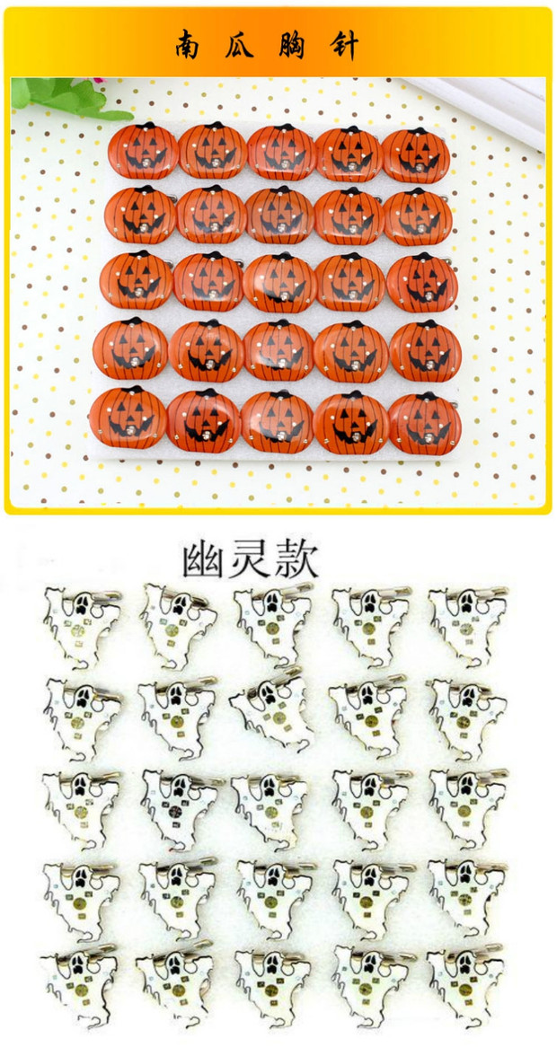 Halloween cung cấp đồ chơi thanh KTV đạo cụ phát sáng ánh sáng bí ngô ma 骷髅 phù thủy cướp biển trâm cài LED6 - Sản phẩm Đảng / Magic / Hiệu suất đồ hóa trang naruto