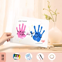 Пигментированный отпечаток рук, DIY, 4 цветов