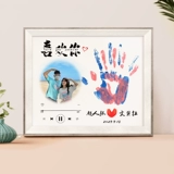 Отпечаток рук для влюбленных, пигментированная памятная фоторамка для друга, «сделай сам», делается под заказ