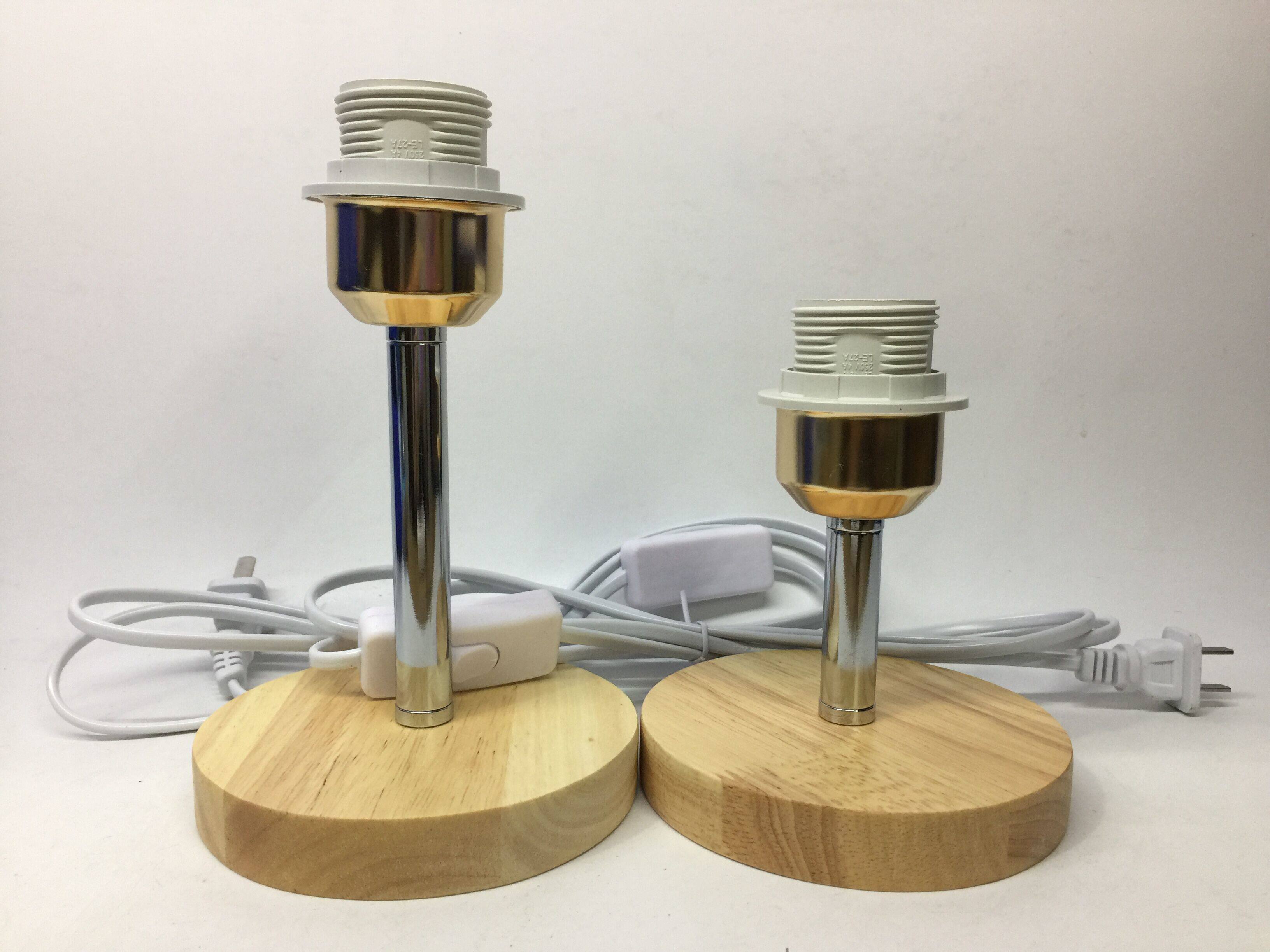 Table Lamp Solid Wood Bold Bracket DIY Base Chassis Student Graduation Homework Exhibition Rack