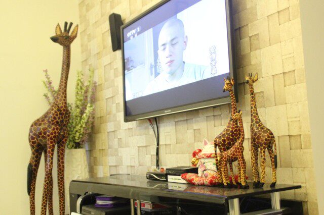 African wood carvings Kenya's Yellow Sangmutt Grand Number of giraffes 5 feet high 150 cm new goods have arrived