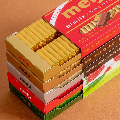 Подарочная коробка из очень богатого молочного шоколада Meiji/Meiji Piano, импортированная из Японии, повседневные закуски на Новый год.