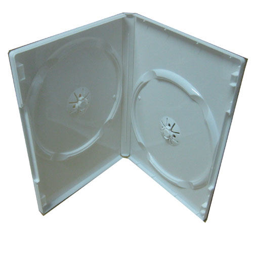 Pure raw material thickened milky white double-disc DVD box CD box CD box two-piece can be loaded with inserts