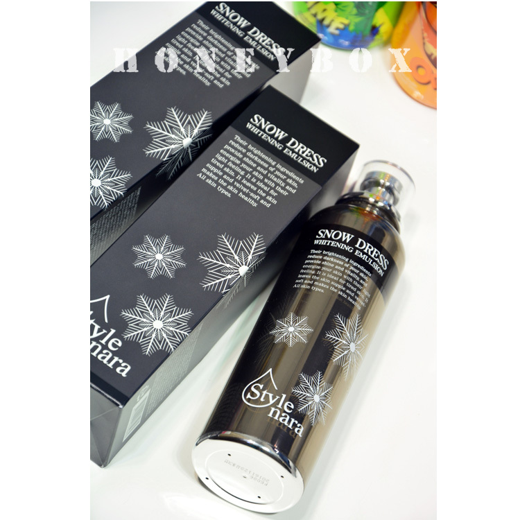 Korean Stylenara Snow Dress Full Body Whitening Body Lotion Essence Cream Non-Sticky