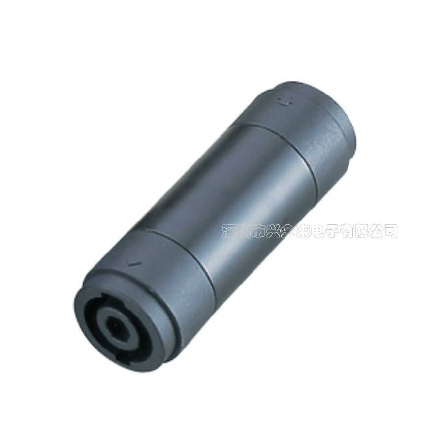New cargo Ohm head turn Ohm head sound speaker socket hole for hole straight connection extension connector