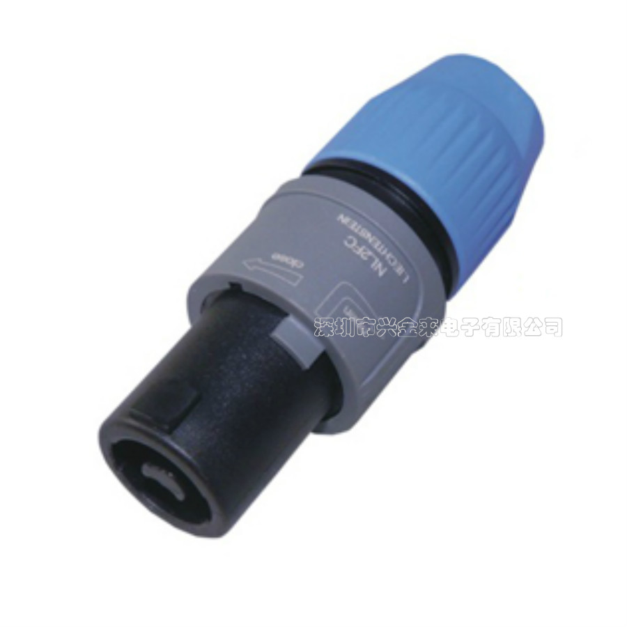 High quality 2Pin Ohm head 2 core Ohm socket diCore Ohm head Ohm socket sound power head