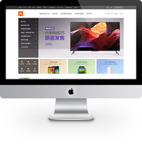 ecshop high-end atmosphere general shopping mall website template source php with background mobile phone mobile WeChat