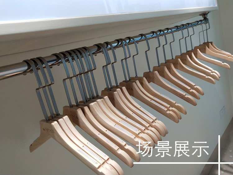 Деревянные вешалки 衣架小孩儿童婴儿专用实木防滑衣撑中童大童中号加厚童装店衣挂批 Eden hanger