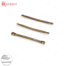 Diy Ornament Handmade Material Necklace Bracelet Earrings Hair Accessories Head Accessories Accessories 20MM Double Holes Connecting Stick 12839