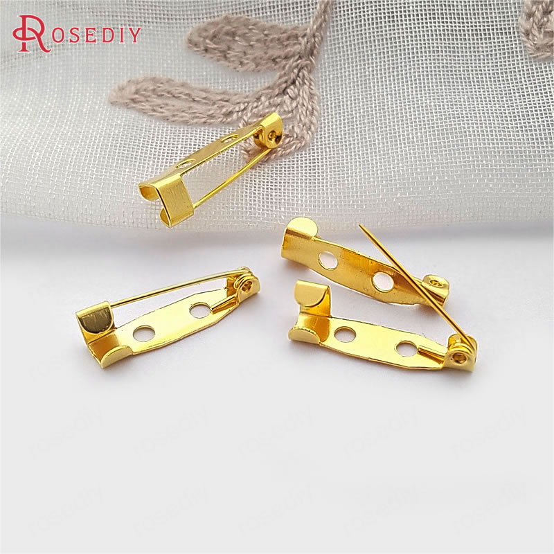 DIY trâm 15-33MM đính kèm trâm giữ kim an toàn trâm cài phụ kiện kim trâm 12942 - Trâm cài trâm cài áo đại