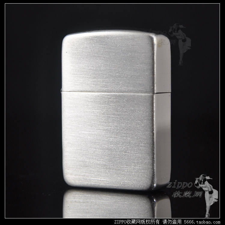 ZIPPO Genuine Zippo Precious Metal Collection Low-key Luxury Sterling Silver Brushed 1941 Re-engraved Sand No. 24