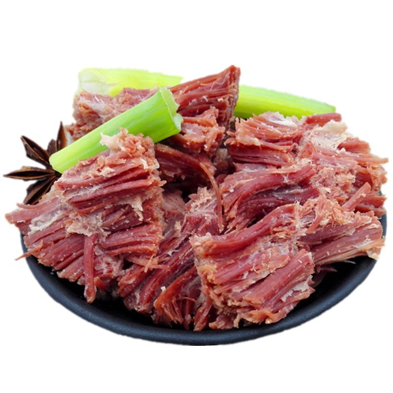 Henan Specialty Mingzheng Halal Five-Spice Yellow Beef Sauce Braised Beef Vacuum Fresh Beef Jerky Slices 250