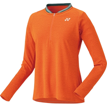 Yonex tennis T-shirt womens sports training yy long sleeve half zipper comfortable and breathable 20759EX