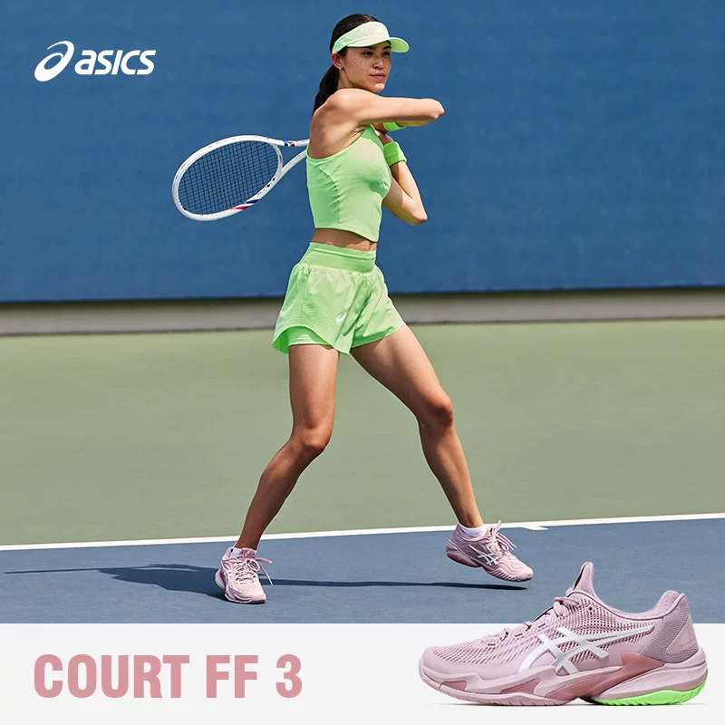 Кроссовки Asics для женского тенниса 26 Australian Open COURT FF 3 Xiaode в том же стиле профессиональная амортизация, спортивные кроссовки