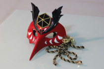 Original God Nine Rookos Rocos Head Accessories Mask Props Up To The End Of The Road.