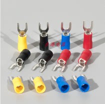Cold-pressed terminal Insulated terminal Terminal SV1 25-3S Fork terminal U-type terminal Wire nose SV1-3