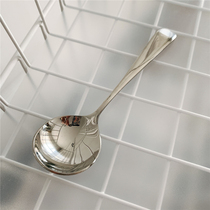  E80 wall crack is recommended not to buy very strange medical grade stainless steel thick and exquisite workmanship chopsticks spoon