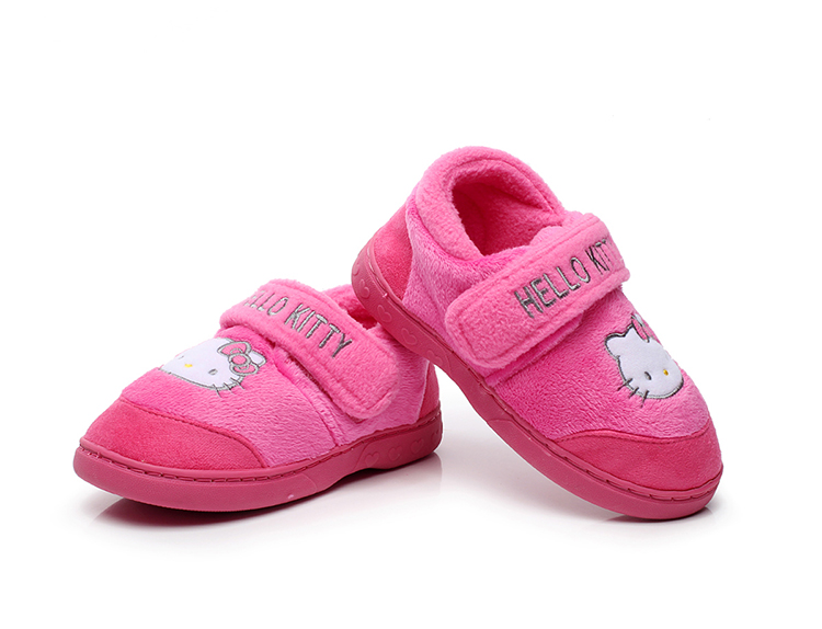 Chaussons enfants en suède HELLO KITTY pour hiver - Ref 1036076 Image 10