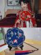 ແບບຈີນ Su Embroidery Tuan Fan ສອງດ້ານສີທີ່ແຕກຕ່າງກັນ embroidery Fan Xiangfei ໄມ້ໄຜ່ເຮັດດ້ວຍມື Palace Embroidery Fan Hanfu Wedding Fan