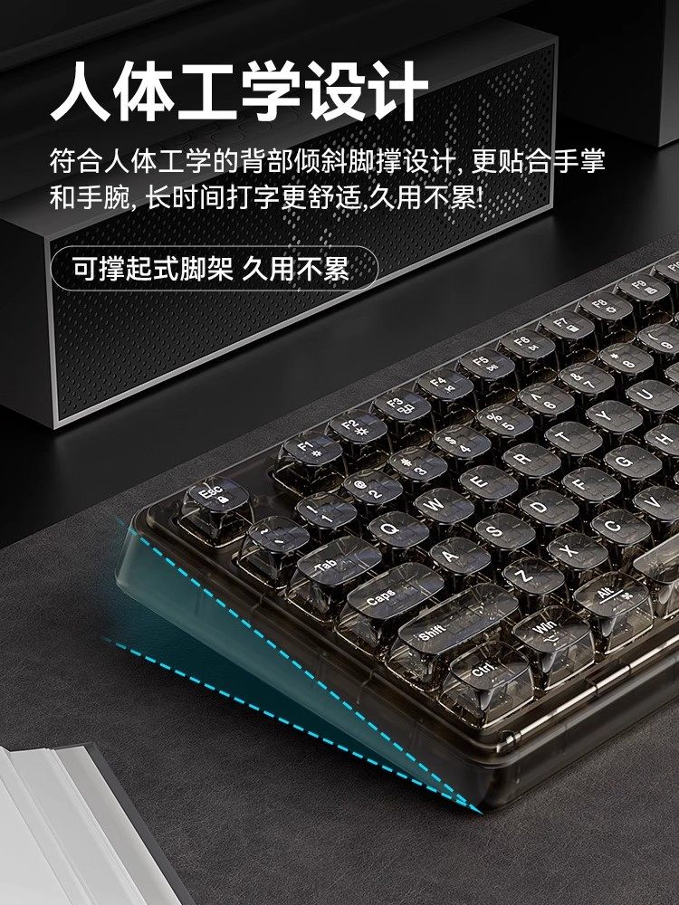 Keyboard and Mouse Set for Desktop Computers, Universal Wired Mechanical Feel, Silent Membrane, Dedicated for Office and E-Sports Gaming