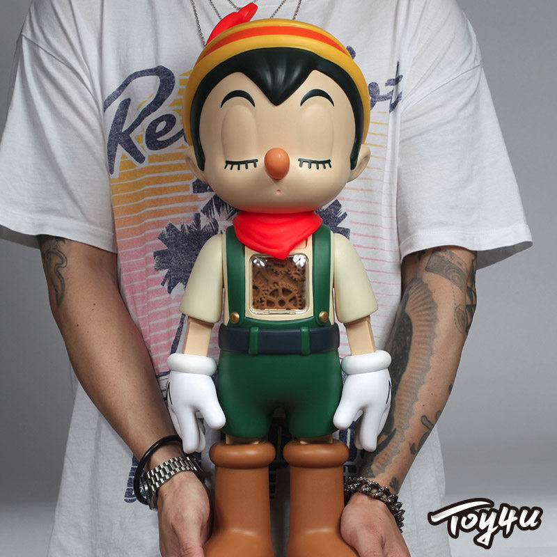 アスリープ・ピノ　眠っている　ポップカルチャー　アートトイ　フィギュア　ZCWO TOY4U】现货ZCWO ASLEEP PINO 超大沉睡匹诺曹潮玩手办摆件值得买吗？_