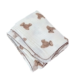 Super Soft ~ Fafamarket Южная Корея Импортированные INS, Печать Ветряного медведя детей, покрывающих одеяло на обед.