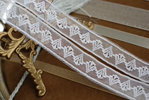 Leavers Lace French Lace #85 Shell Pattern Handmade DIY