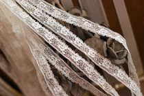 Leaves Lace French lace #172 Handmade DIY