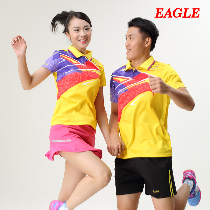 Eagle badminton sportswear sweat easy dry sweat soft and comfortable affordable group purchase 110023 210023