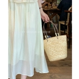 Летняя оригинальная дизайнерская сумка, пляжная портативная корзина, в цветочек