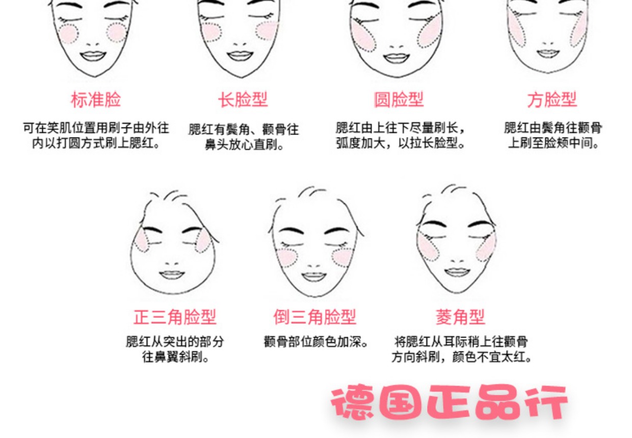Đức nhập khẩu tinh chất khảm gradient blush nude trang điểm sửa chữa màu đỏ mặt đĩa ngọc trai ánh sáng vi flash 203540 - Blush / Cochineal phấn má missha