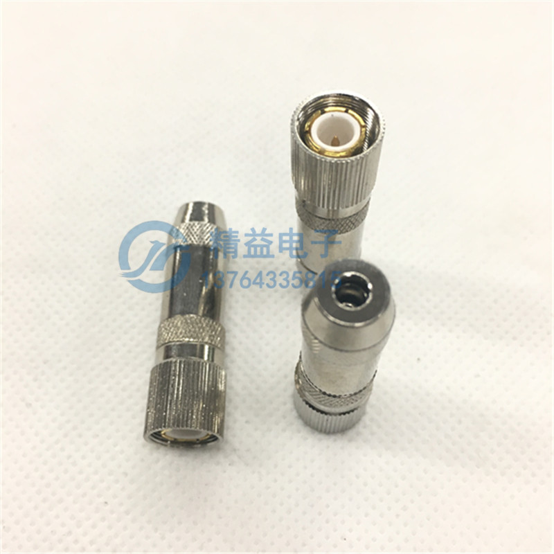 Sheathed L9J-2-1 head 2M head 75-2-1 2 megabyte connector gold-plated internal thread internal needle L9 male head