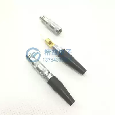All-copper C5 plug LEMO-00 ultrasonic monitor cable connector Male head flaw detector Remo cable connector