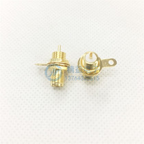 High quality RF connector SMA-50KY SMA socket panel fixing round screw rear nut 50 Euro