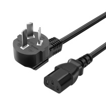 3 M National Standard power cord desktop computer host projection display printer line end 3 m power supply