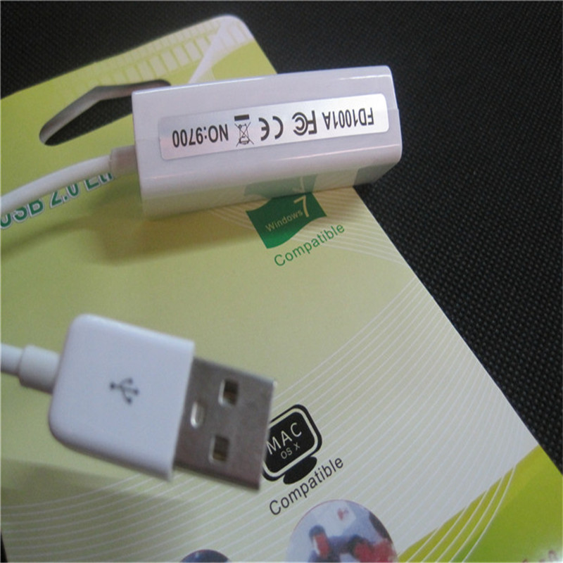 USB RJ45 USB2.0 dải cáp thẻ dòng thẻ máy tính USB có dây card mạng LAN - USB Aaccessories quạt mini 12v