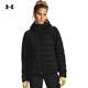 Under Armour Women's Training Sports Sports Warm Down Jacket Fall and Winter Warm Fitness Running Hooded Jacket