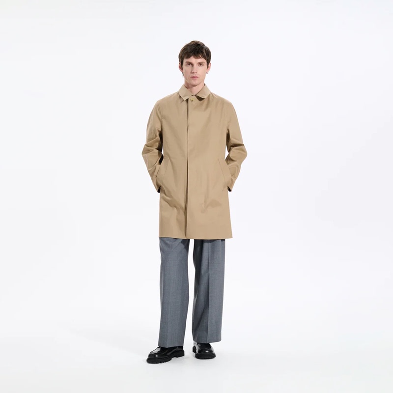 Three Thousand British Master Craftsman Mackintosh/Removable Wool Lining Dunkeld Waterproof Cotton Windbreaker Ad412 Three Thousand British Master Craftsman Mackintosh/Removable Wool Lining Dunkeld Waterproof Cotton Windbreaker Ad412