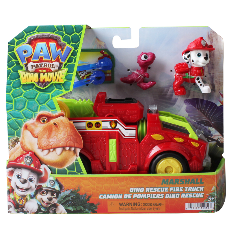 Paw Patrol Dinosaur Patrol Car Toy Big Movie Dinosaur Island Rescue Vehicle Chase Rubble Skye