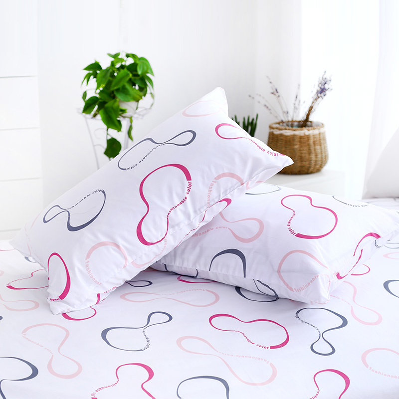 Foreign Trade Double Bed Single Pillow Case with 3m 8 Bed Added 230*250 Whole Cotton Satin Slip Bed Single Pillow Case