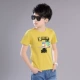 Áo thun bé trai tay ngắn 2019 mới mùa hè trẻ em lớn phiên bản hàn quốc của áo thun cotton triều cường áo thun trẻ em nửa tay 7 - Áo thun