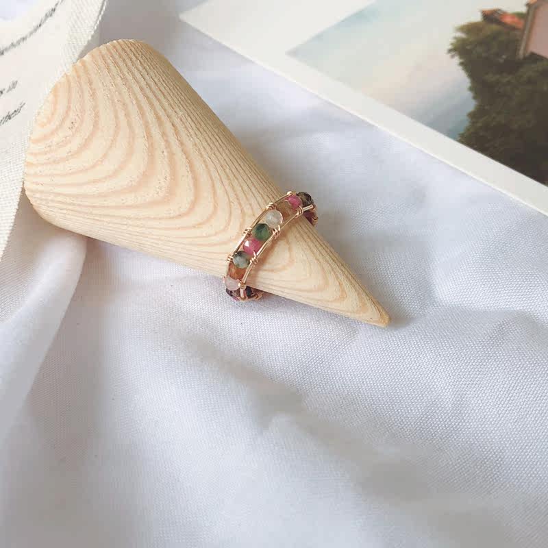 Bague Femme OTHER   en Cristal naturel pierre semi-precieuse - Ref 3087471 Image 4