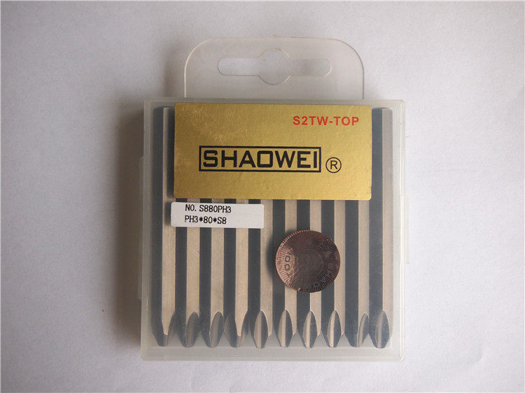 Impact batch single head batch head shock batch crosshair shock batch screwup tool head PH3 * 80 *S8