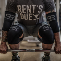 PR Wheel Brother Fitness Elbow Pads and Knee Pads Mens Training Bench Press Professional Knee Sleeves Strongman Bodybuilding Powerlifting Elbow Sleeves