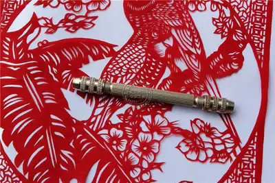 Handmade paper cutting tool engraving knife can adjust metal double head handle wd-150508