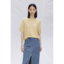 CCHER seamless cocoon knitting cashmere machine wash wool and XUZE6223 without fold reservation 1