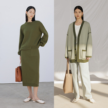 CCHER double-sided two-sided knitted headdress Half-dress Sweater Cashmere Sisi and XWZE6477 Book 1