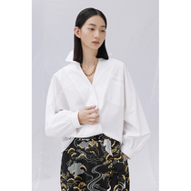 Spot CCHER Slide - shaped white shirt imported elastic cotton and female XCAE6200 without folding