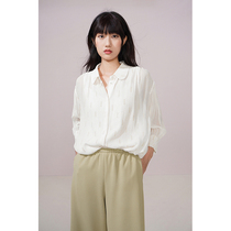 Spot-CCHER delicate triangle embroidery shirt double silk Shunxixi and womens XCGC3532 no folding