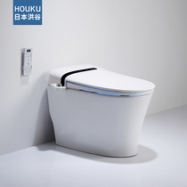 Japan Honggu automatic induction clamshell integrated intelligent toilet cleaning and drying water tank seat toilet